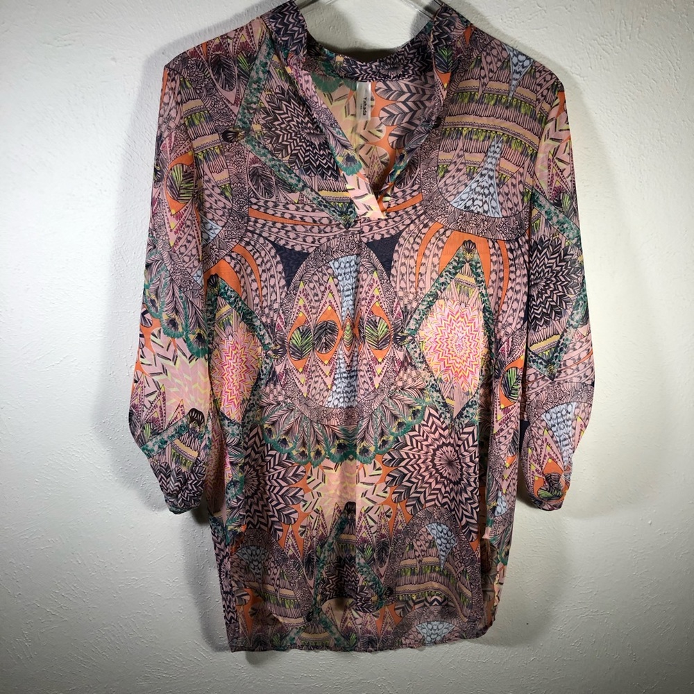 Bohemian Sheer Yahada Top